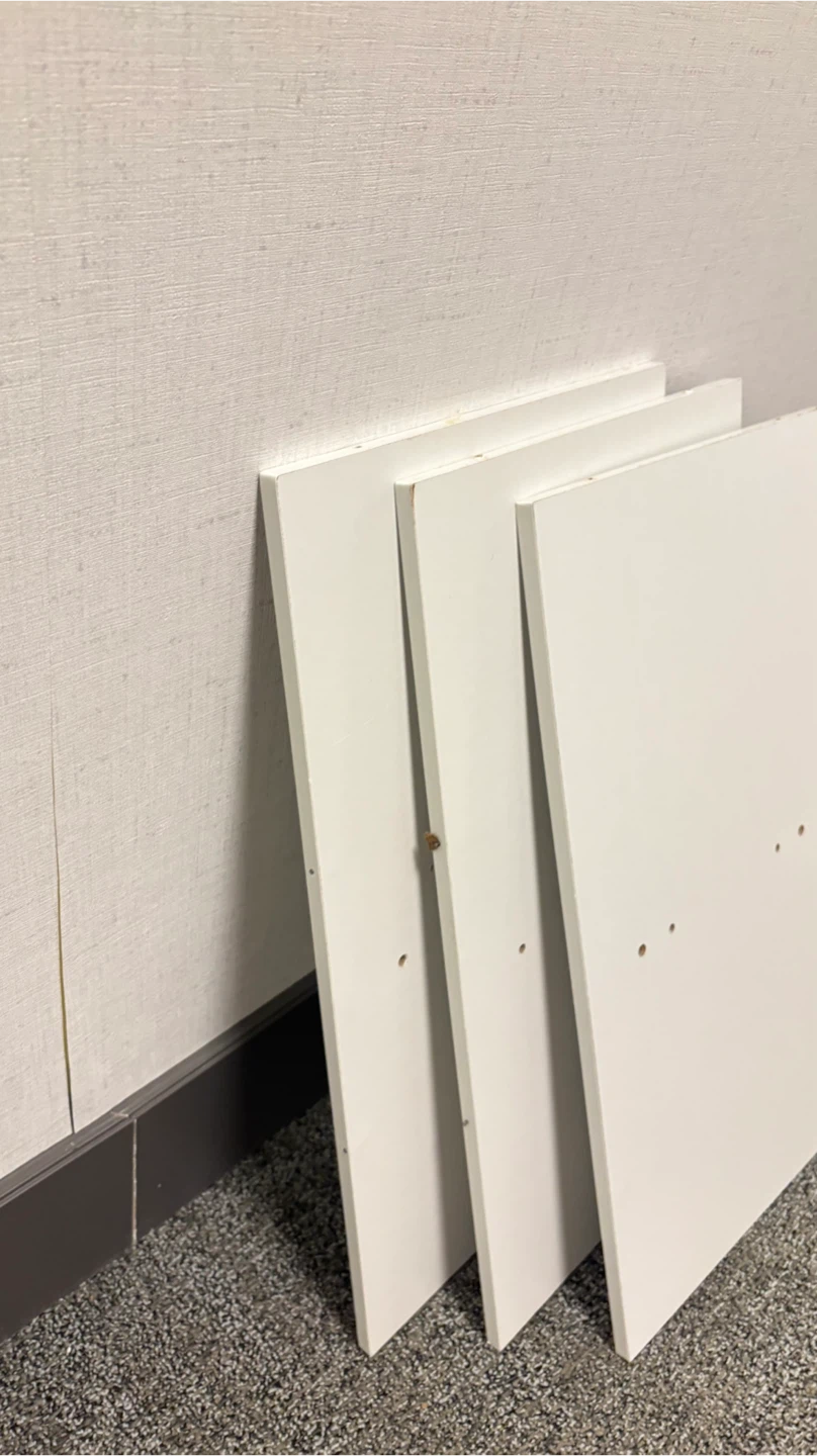 White Wood Panels (Set of 3) - photo 2