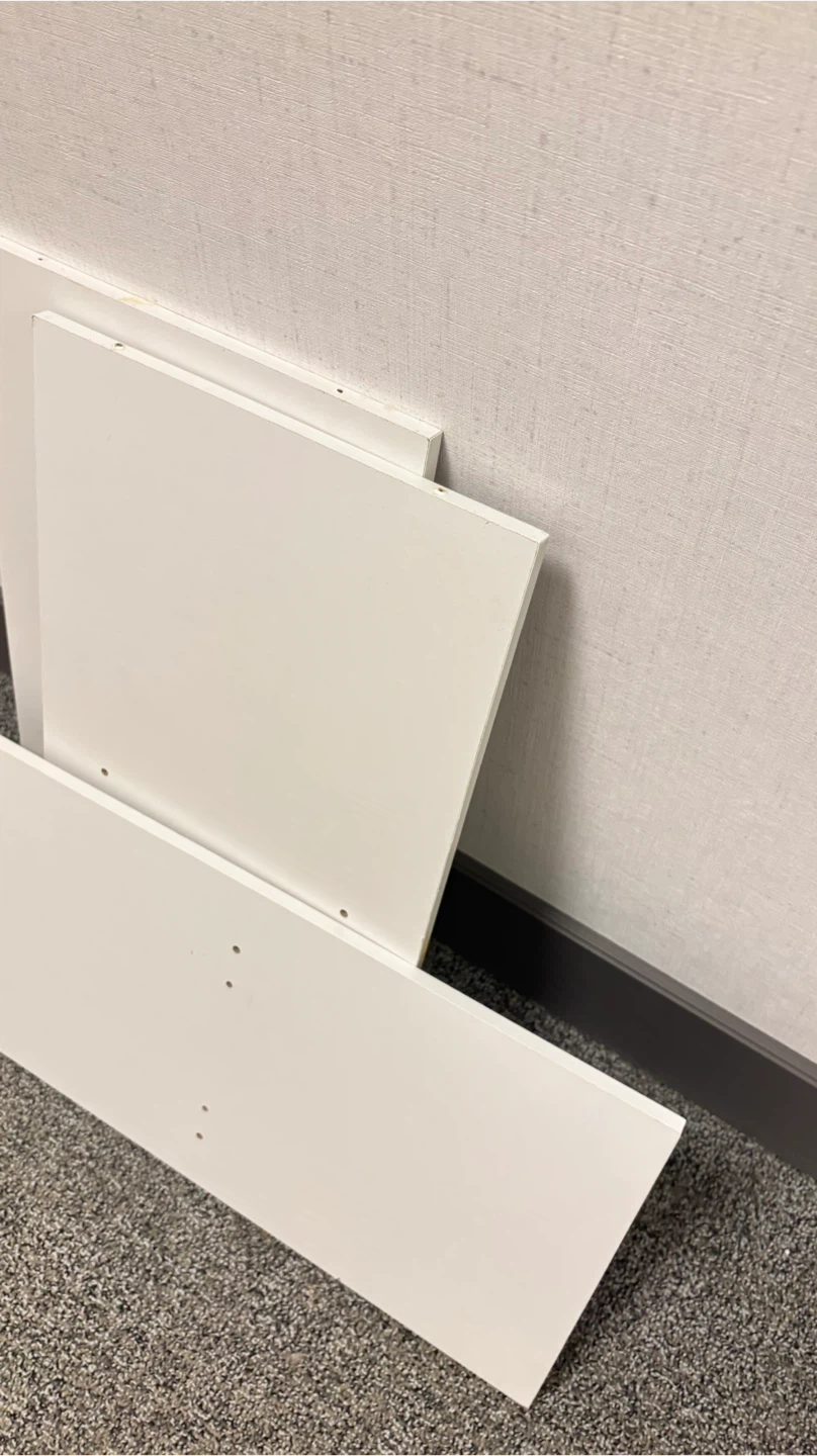 White Wood Panels (Set of 3) - photo 4