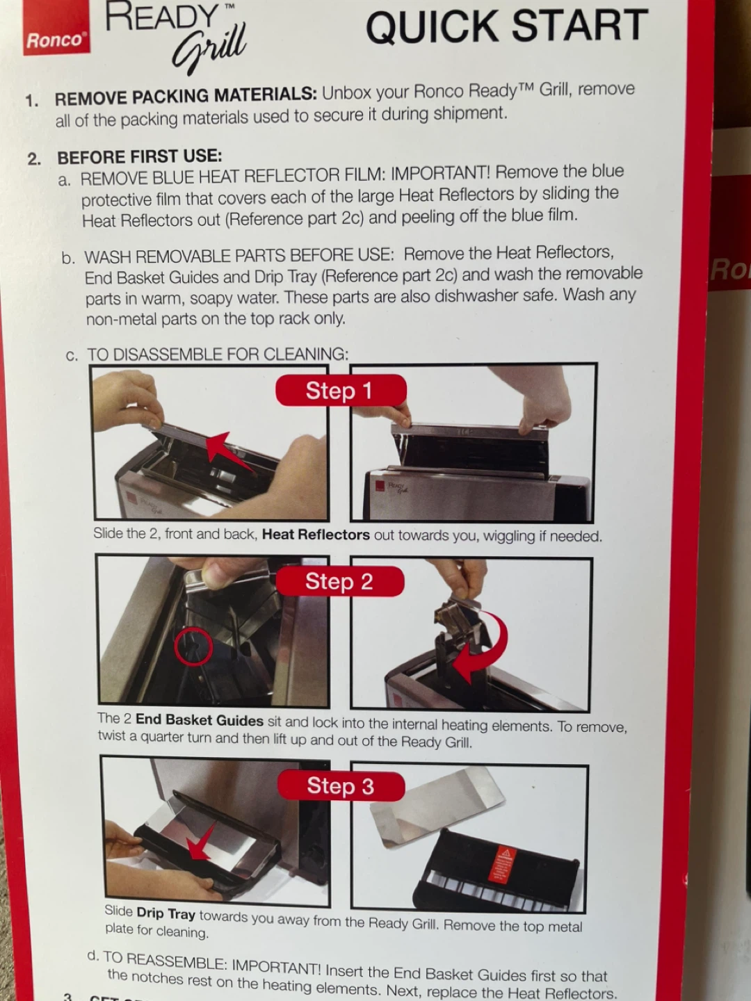 Ronco Ready Grill - photo 4