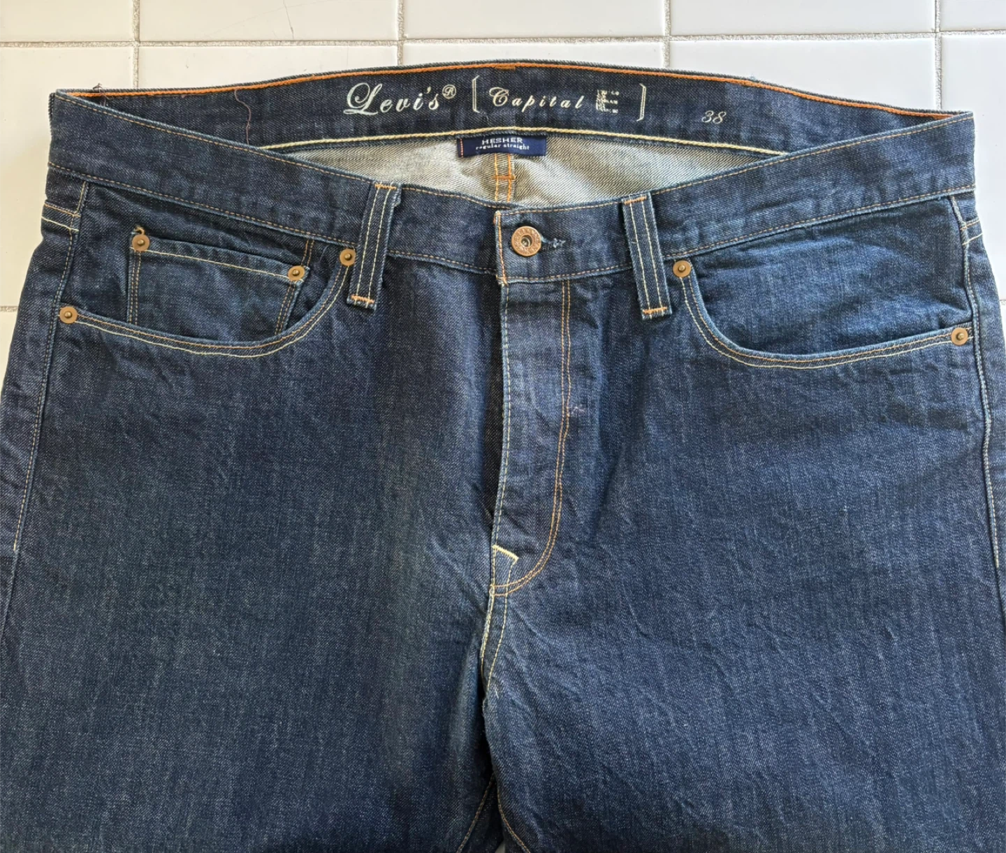 Rare Levi's Capital E Jeans - Size 38