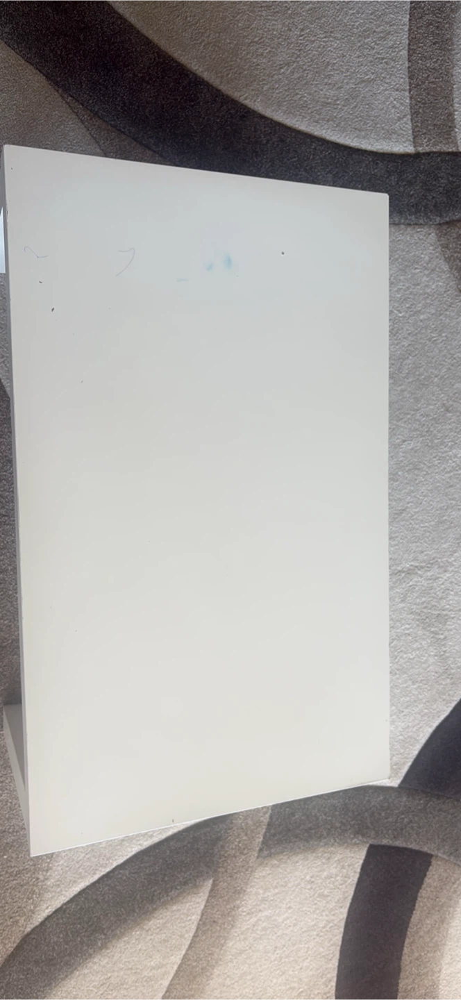 White IKEA Coffee Table with Shelf - photo 2