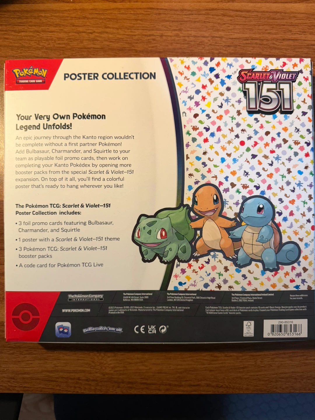 Pokémon Scarlet & Violet 151 Poster Collection - photo 2