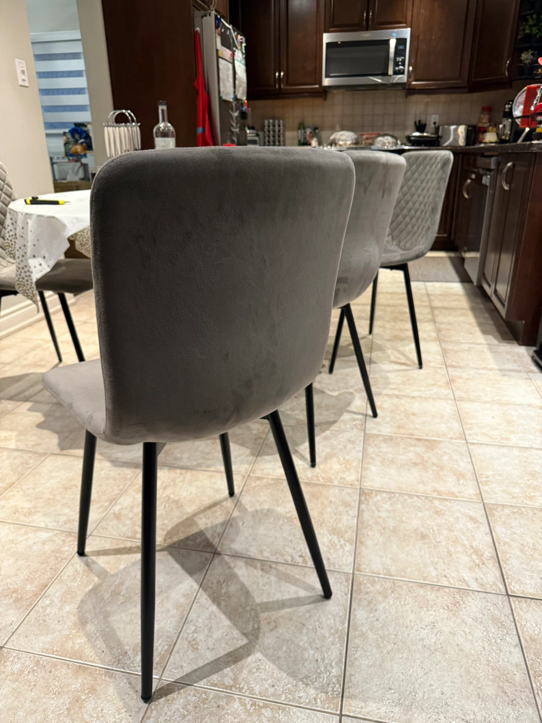 Quilted Dining Chairs (Set of 6) - photo 4