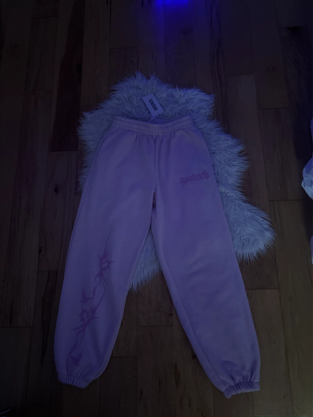 Hoodrich Festival Bloom Oversized Joggers XS Pink
