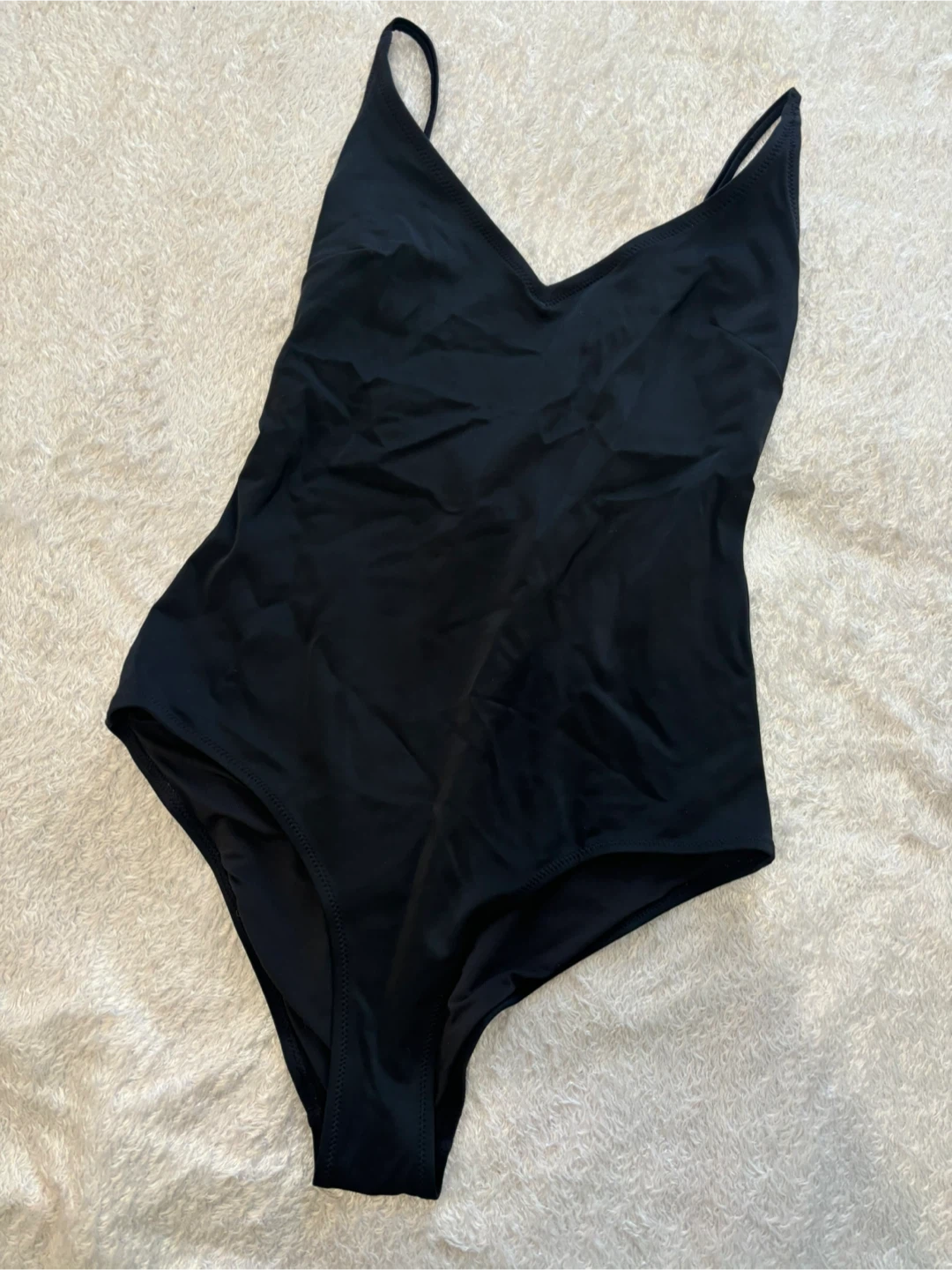H&M Black One-Piece Swimsuit Size S