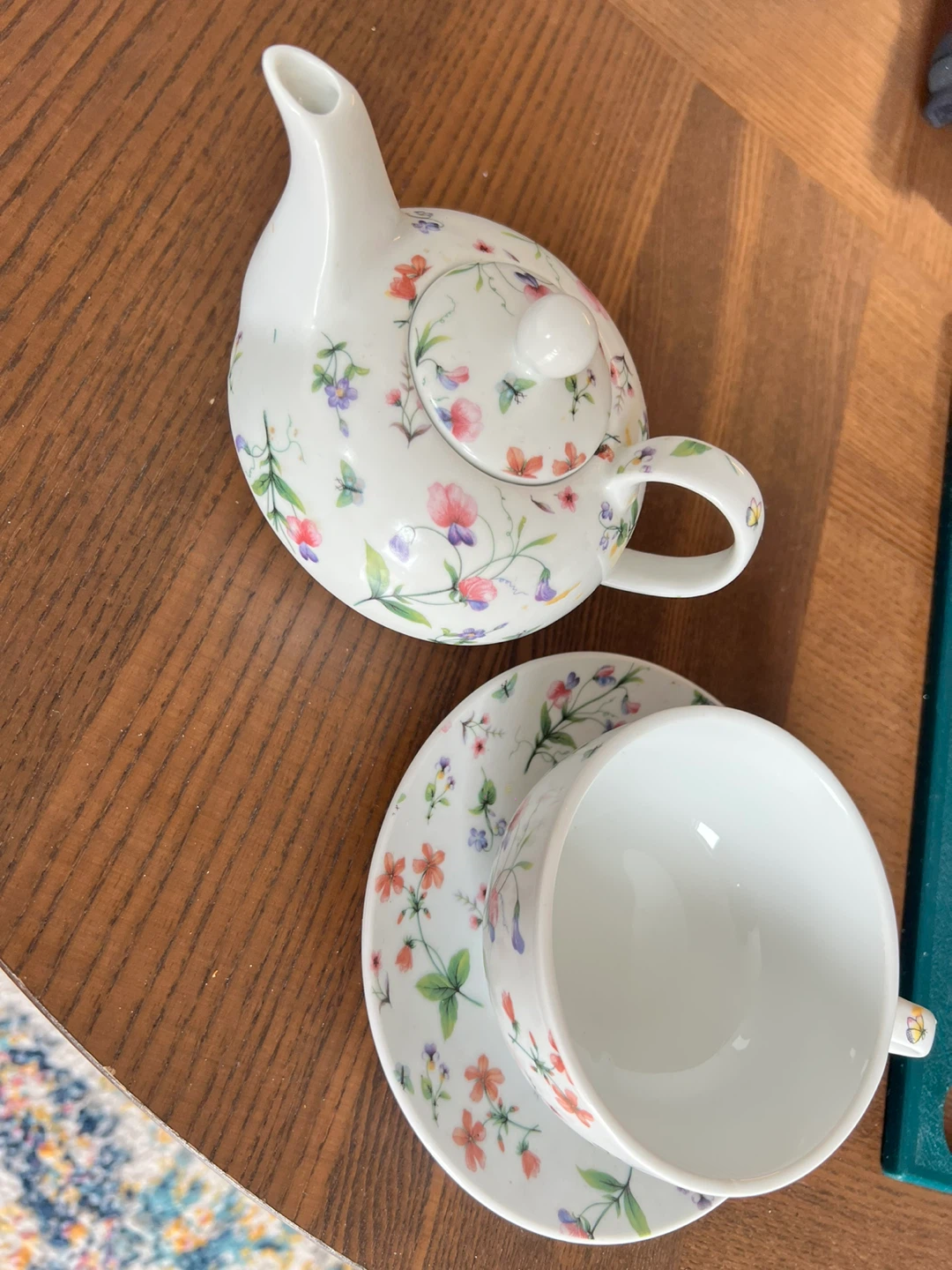 Vintage Teapot and a cup