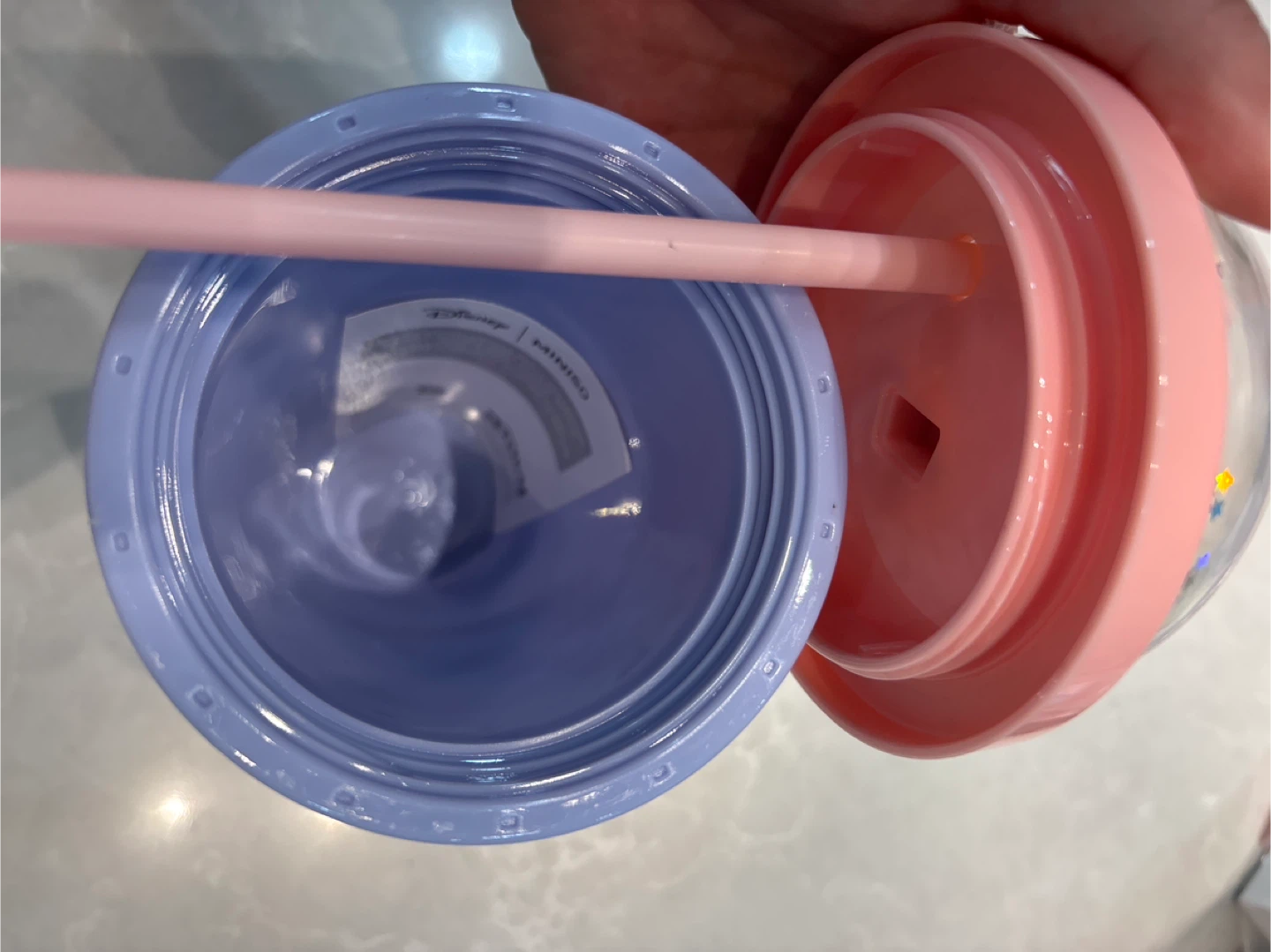 Miniso Disney Stitch Tumbler with Straw 480ml - photo 4