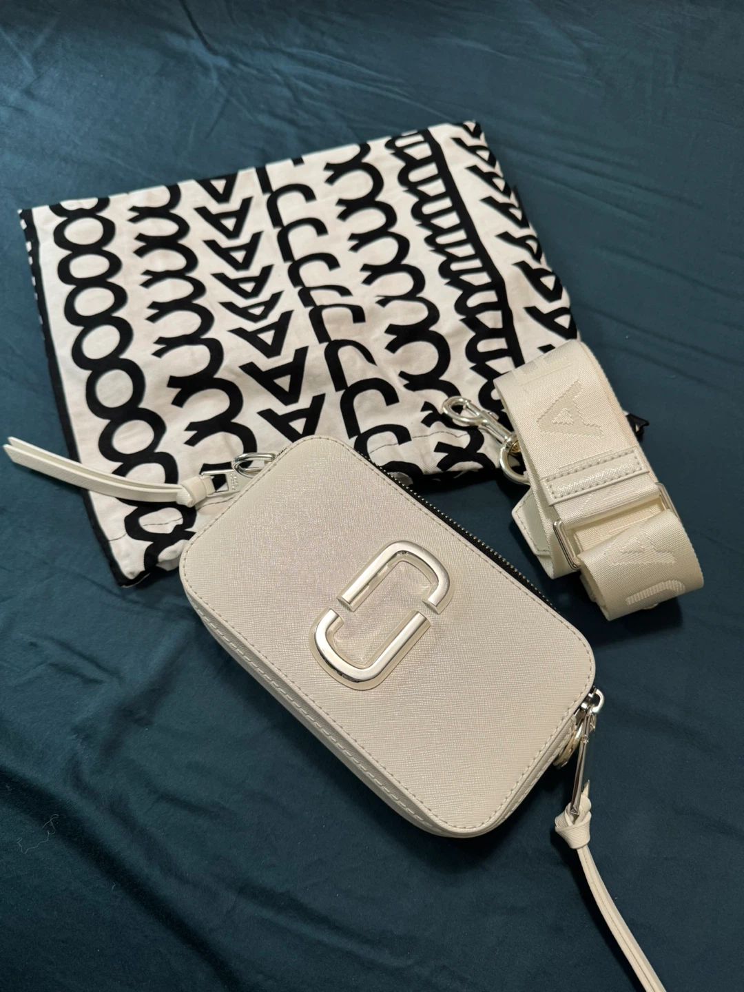 Marc Jacobs Snapshot Camera Bag White