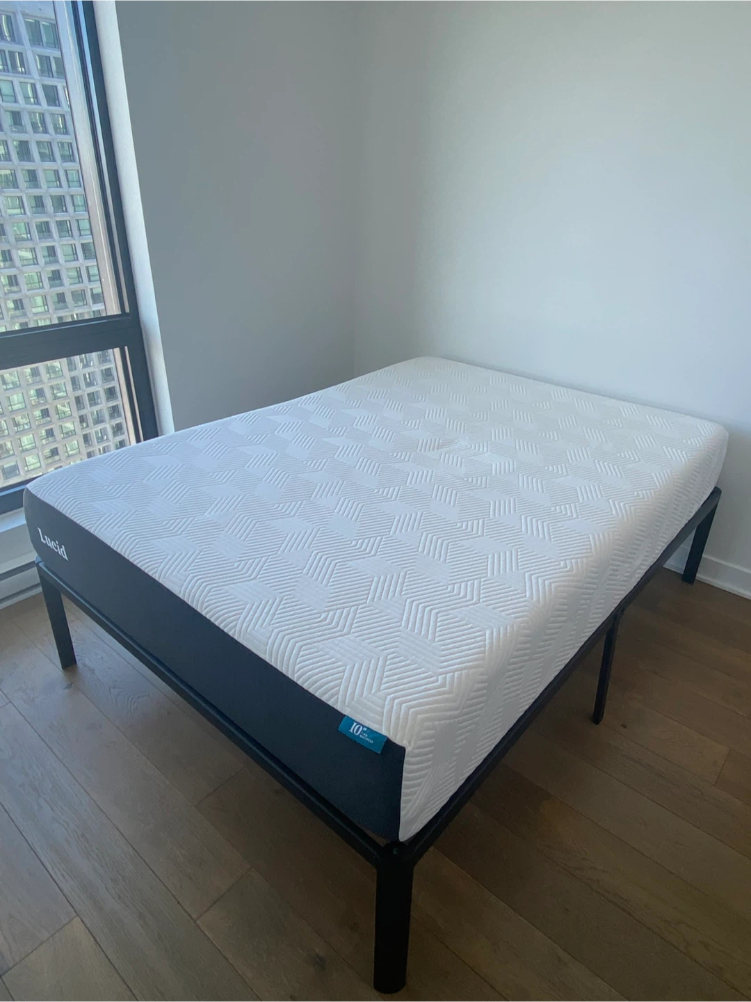 Lucid 10-inch Medium Firm Memory Foam Mattress