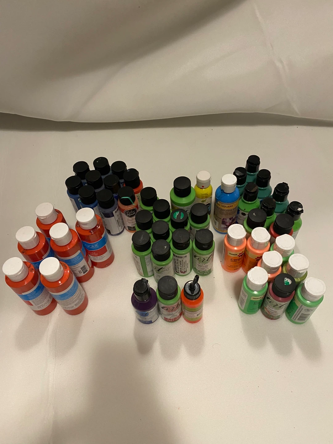 Assorted Craft Acrylic Paints & Fabric Paint - photo 2