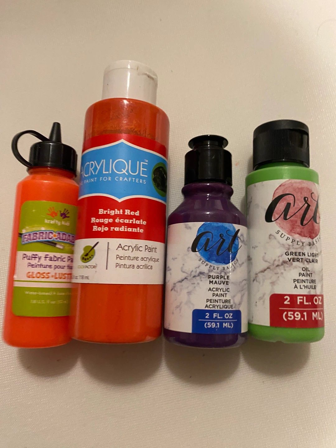 Assorted Craft Acrylic Paints & Fabric Paint - photo 3