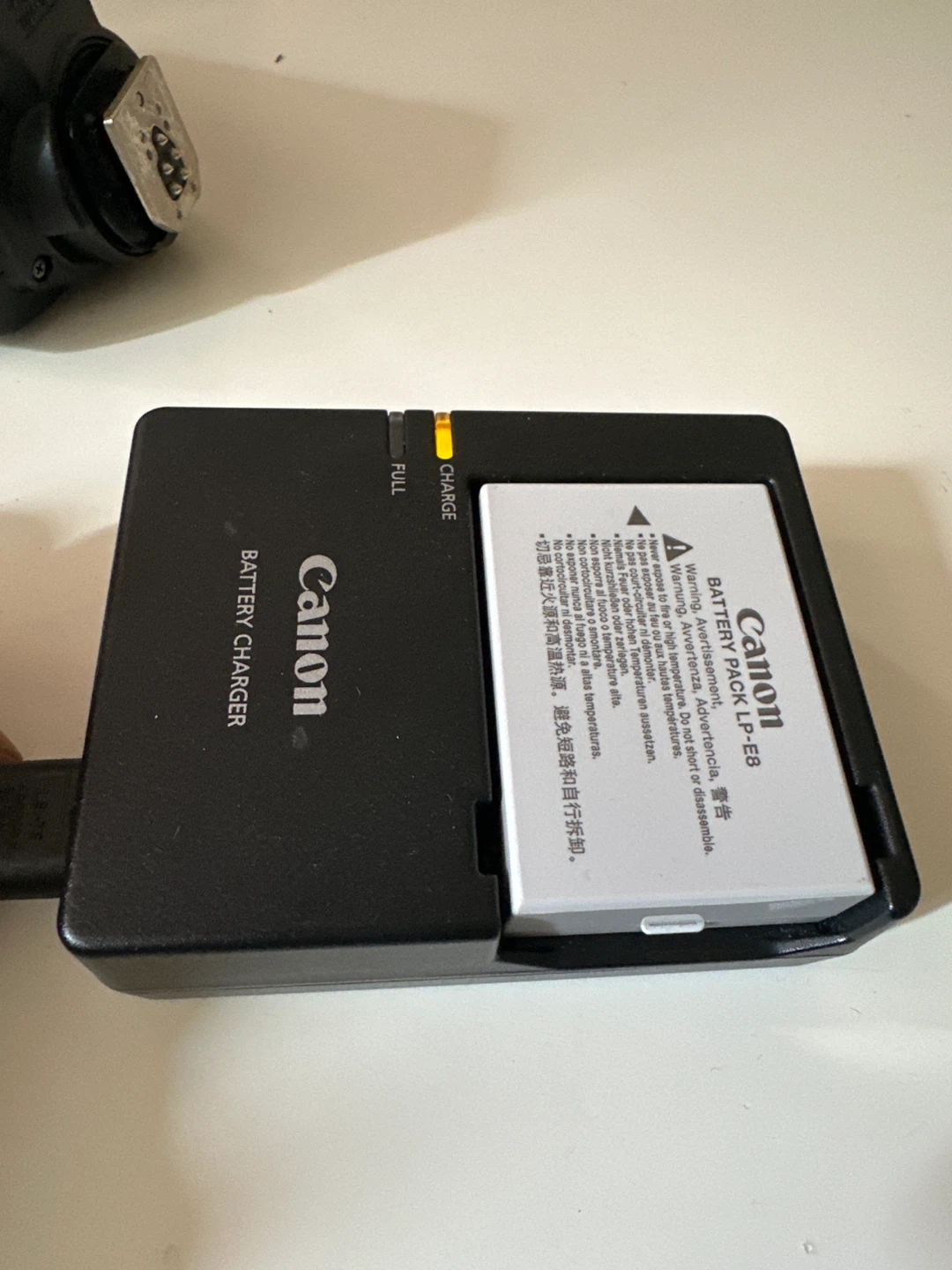 Canon LP-E8 Battery Charger with Battery, and Lexar SD Card - photo 2