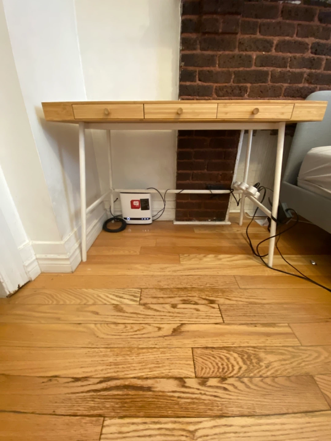 Bamboo Desk with Drawers