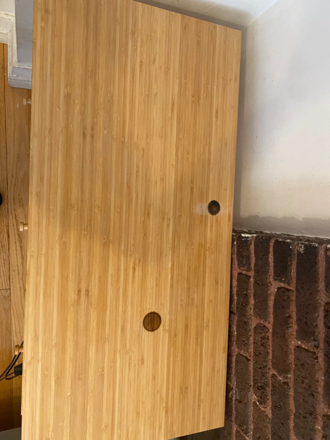 Bamboo Desk with Drawers - photo 2