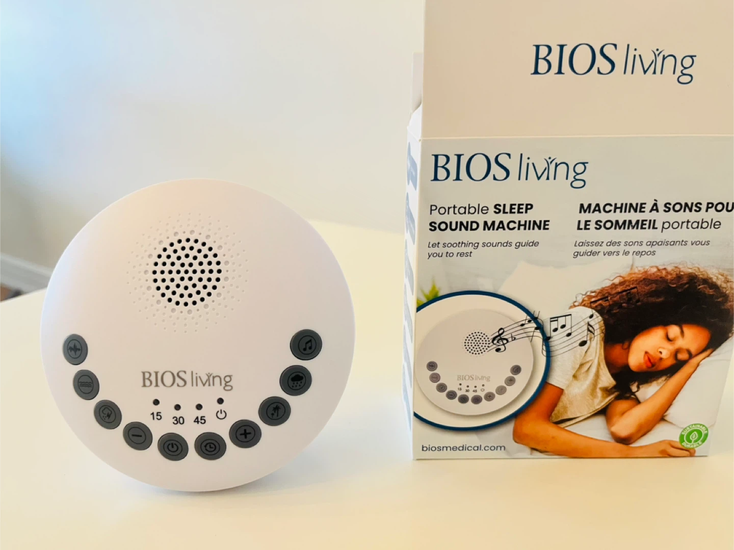 BIOS Living Portable Sleep Sound Machine