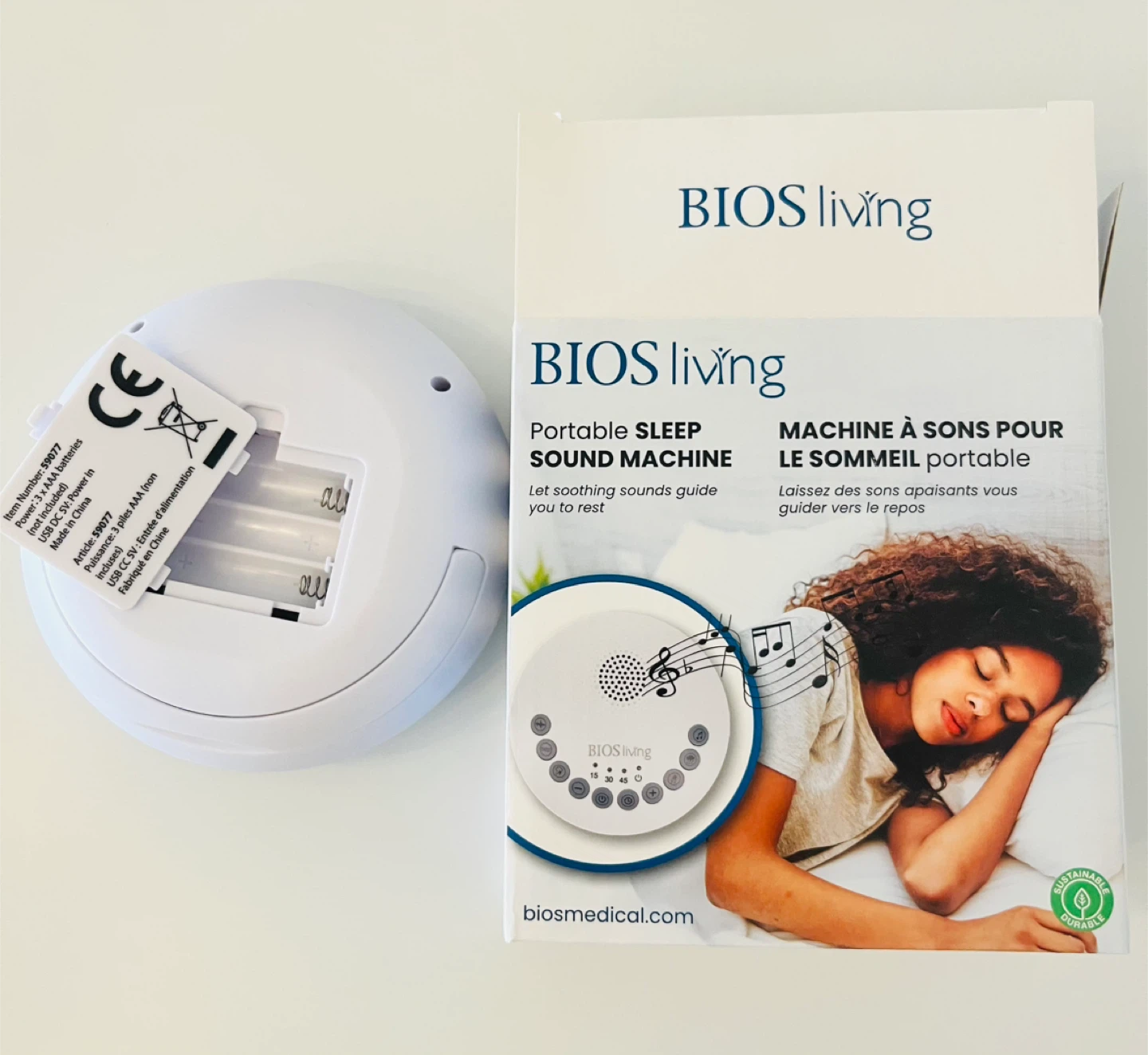 BIOS Living Portable Sleep Sound Machine - photo 3