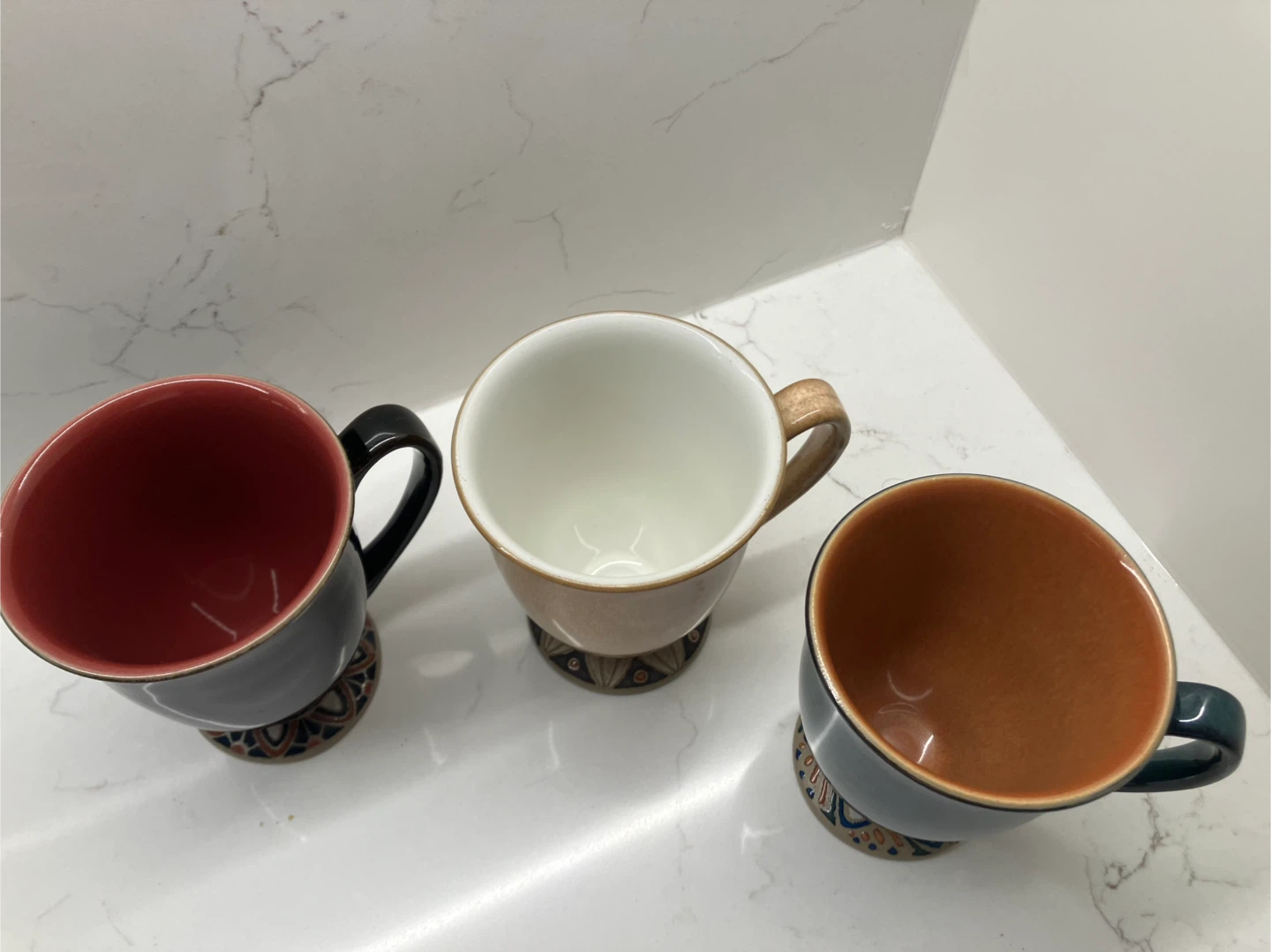 Set of 3 Denby Footed Mugs - photo 2
