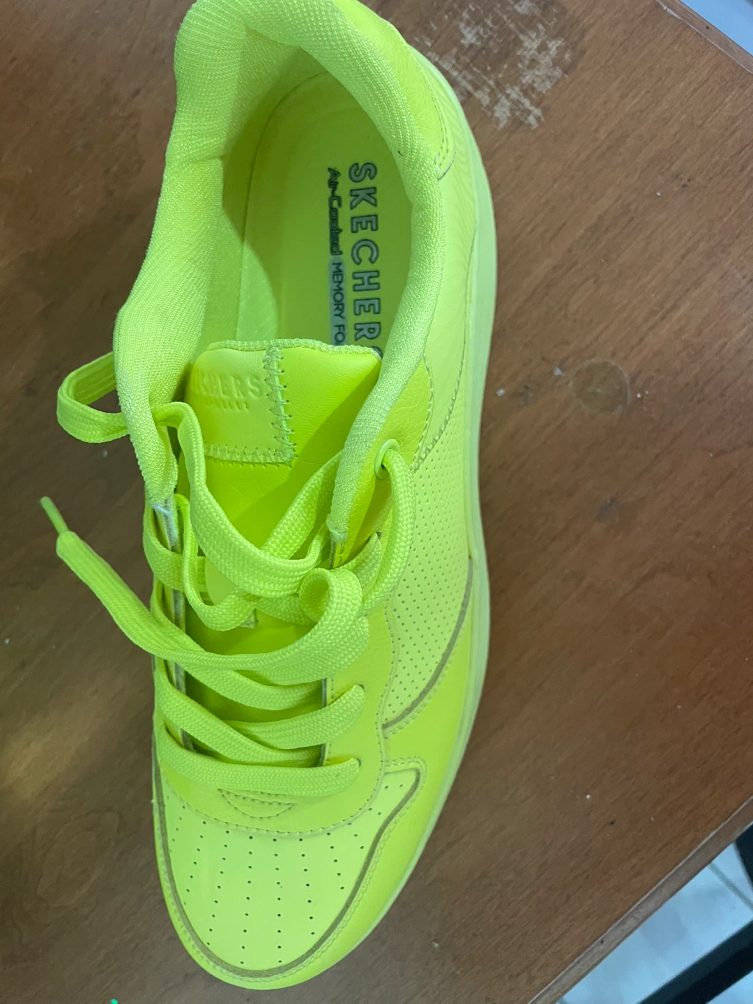 Skechers Street Los Angeles Neon Yellow Sneakers - photo 3