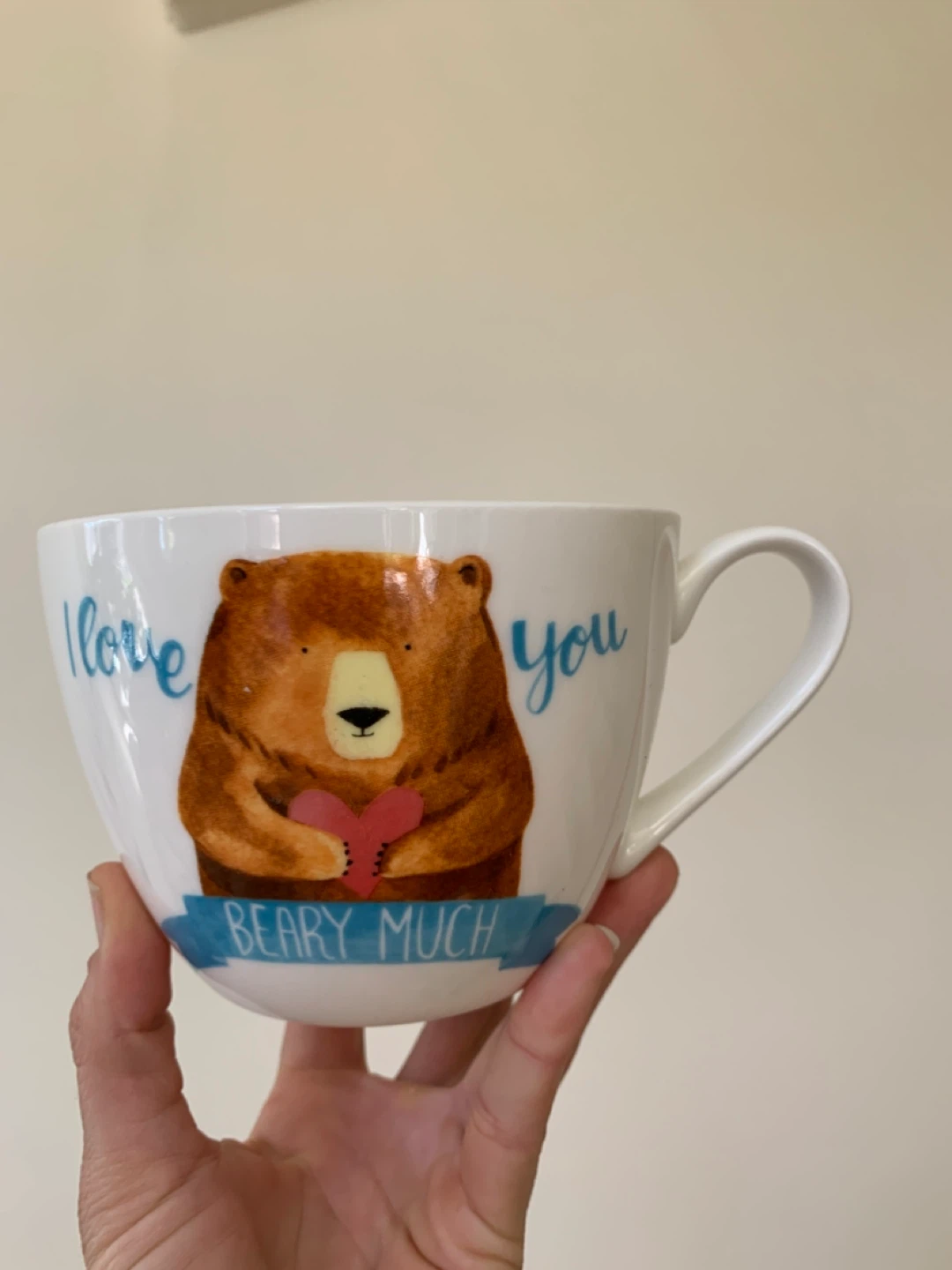 Cute Bear "I Love You Beary Much" Mug - photo 3