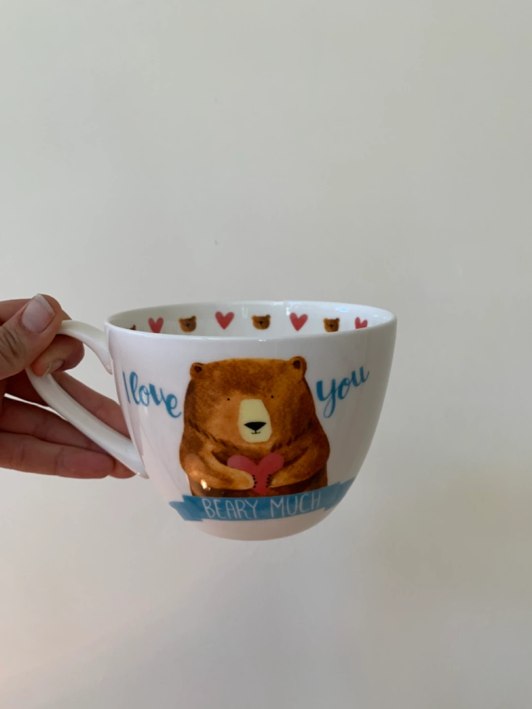 Cute Bear "I Love You Beary Much" Mug