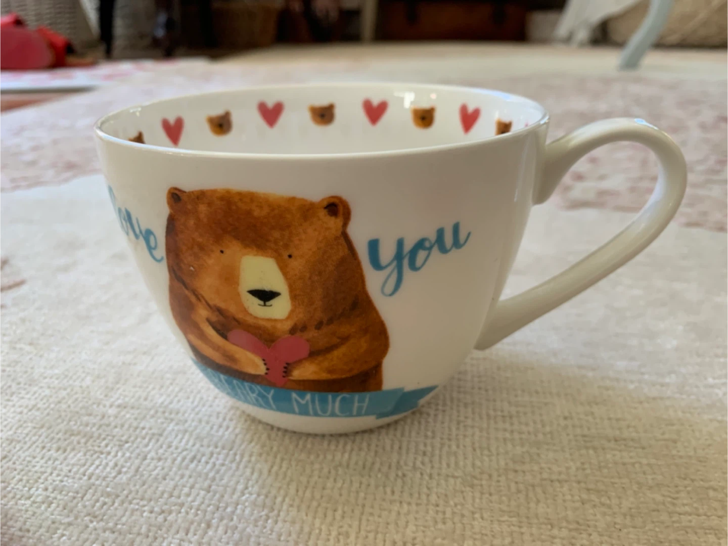 Cute Bear "I Love You Beary Much" Mug - photo 4