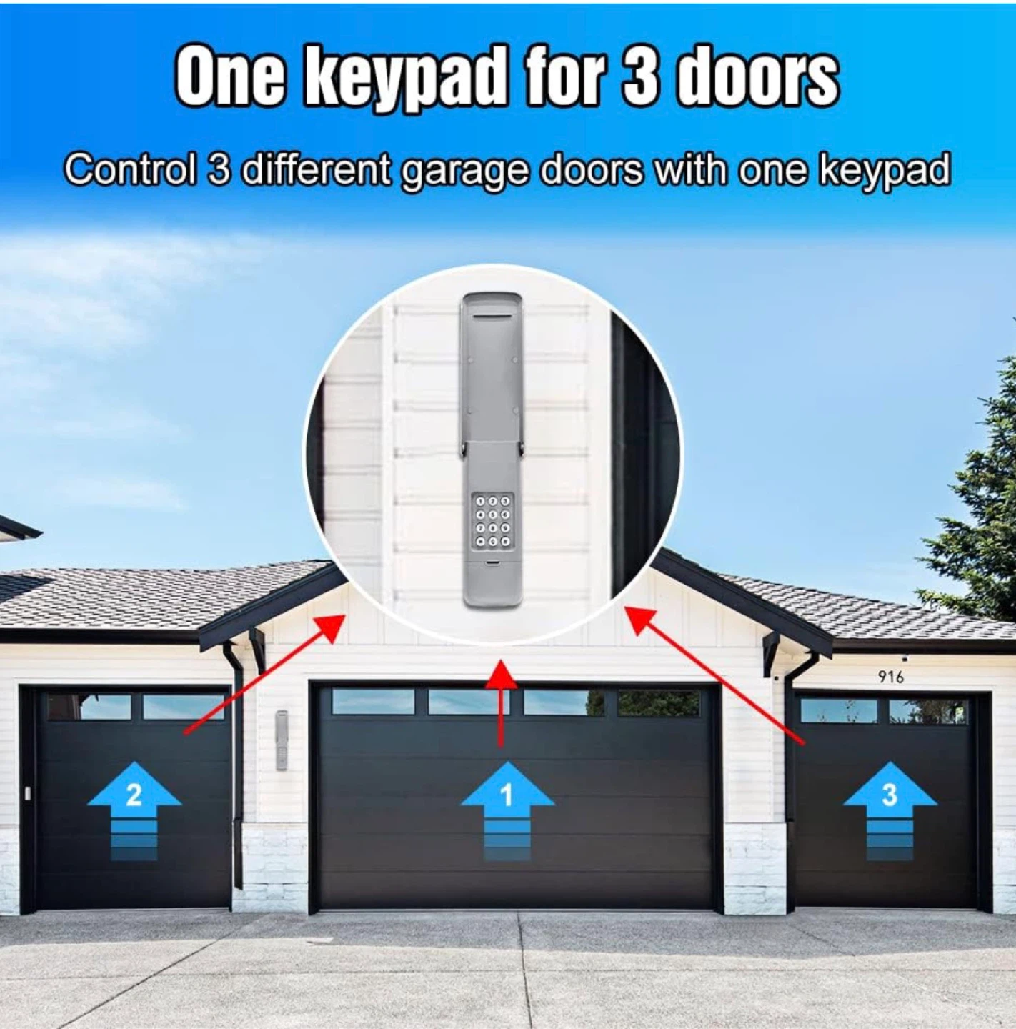Garage Door Keypad - photo 3
