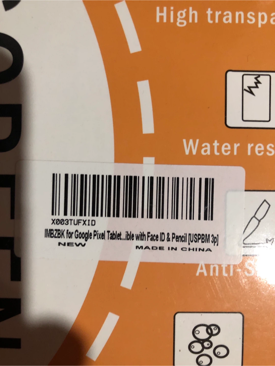 Screen Protector for Google Pixel Tablet with Face ID & Pencil - photo 2
