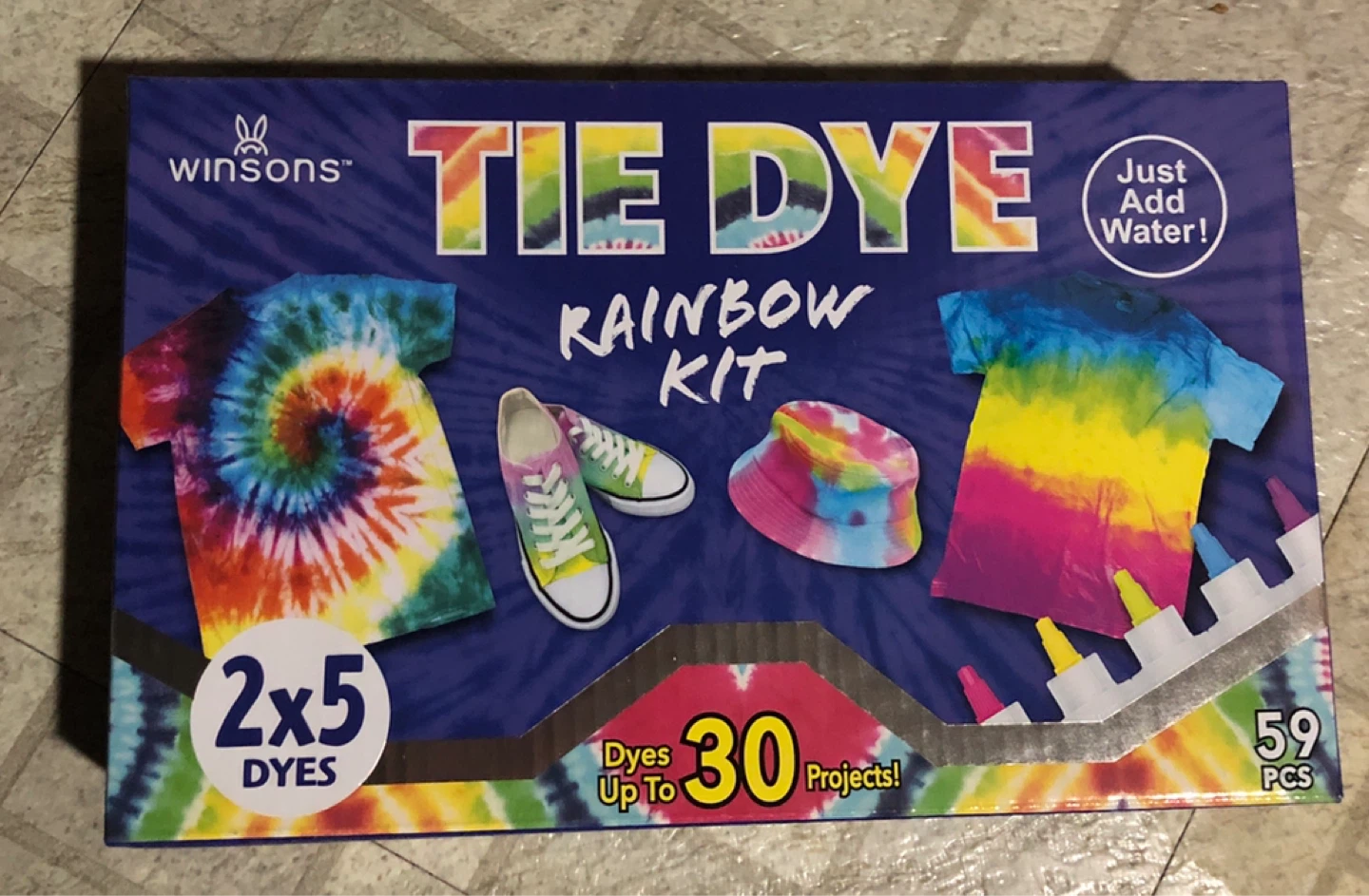 Winson's Tie Dye Rainbow Kit
