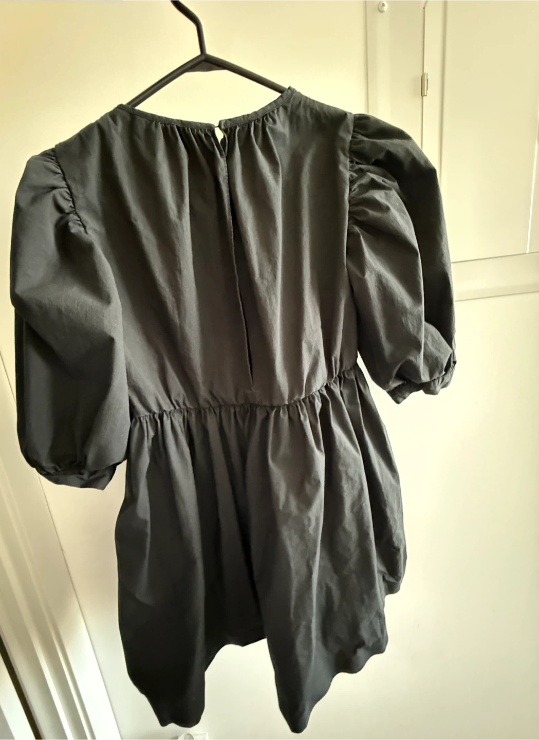 ZARA black peplum-style babydoll dress - photo 3