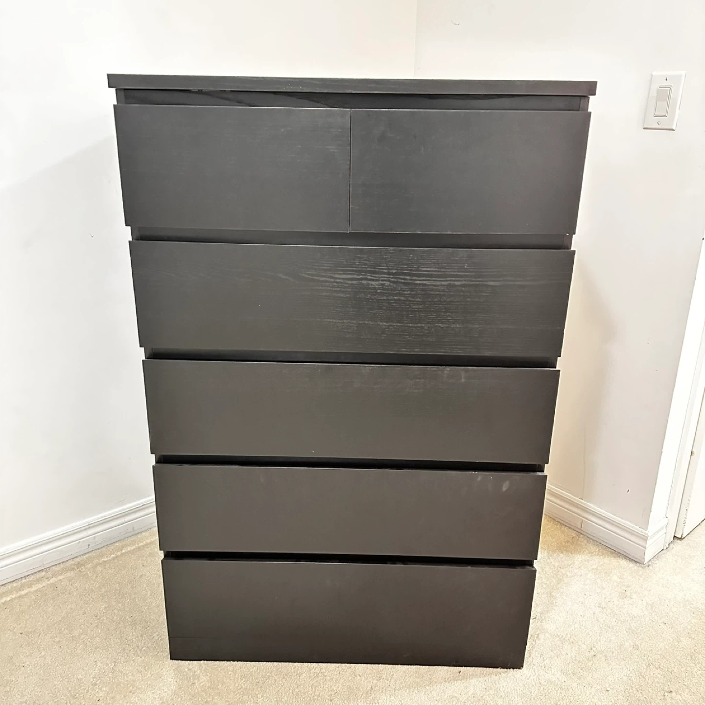 IKEA MALM 6-drawer chest of drawers - photo 4