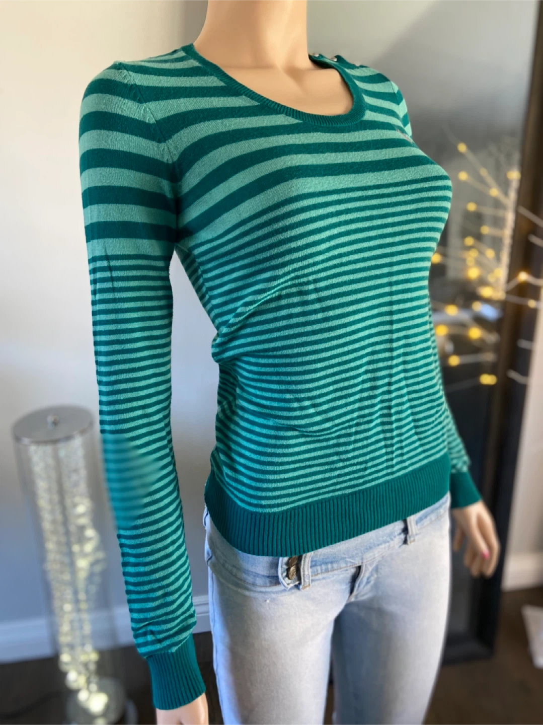 EUC US Polo Assn. Striped Long Sleeve Sweater XS - photo 4