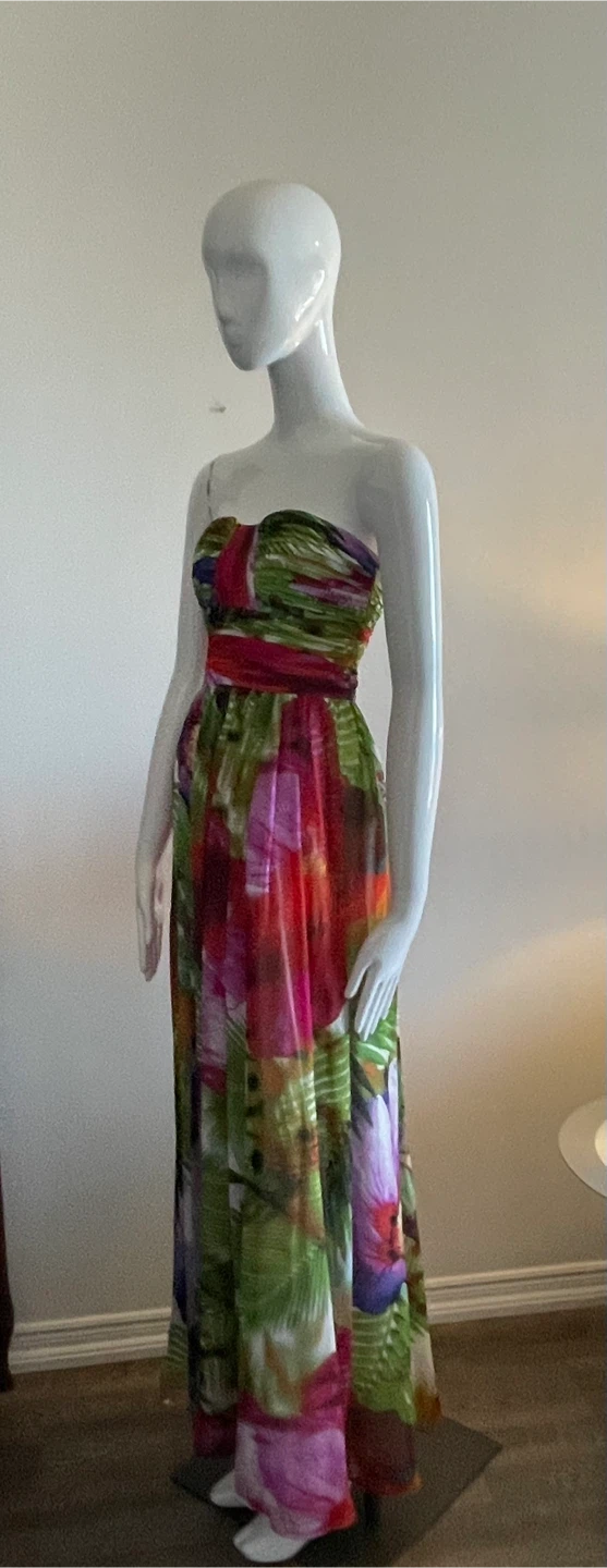 Strapless Maxi Dress