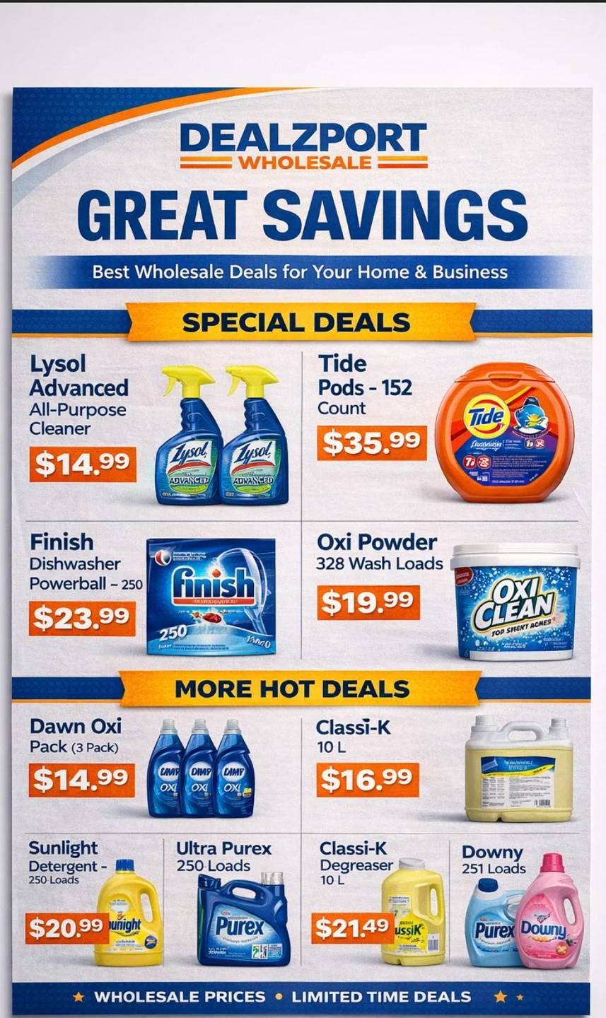 Dealzport wholesale store