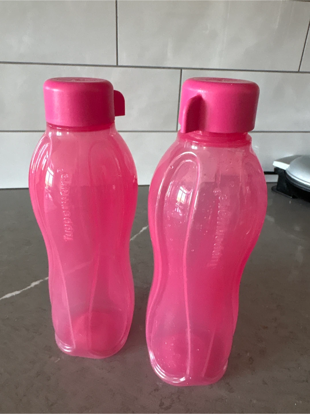 NEW 2 Tupperware Eco 500ml Water Bottles (Set of 2)