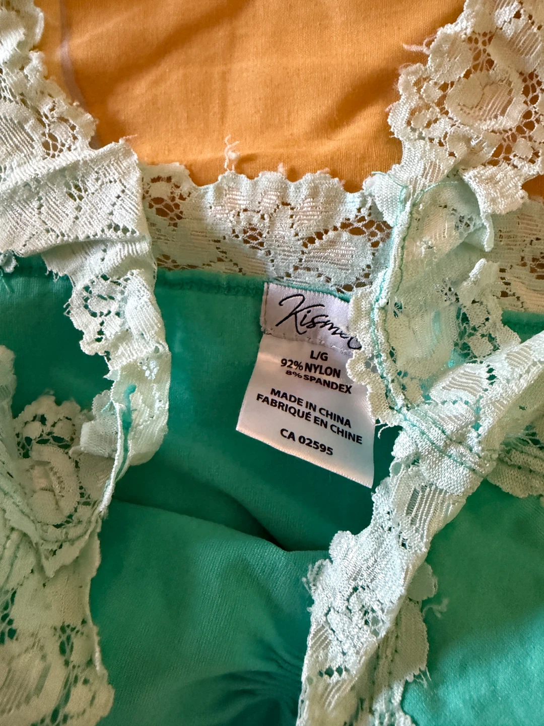 Kismet Women's Lace Trim Tank Top 🥕 - photo 2