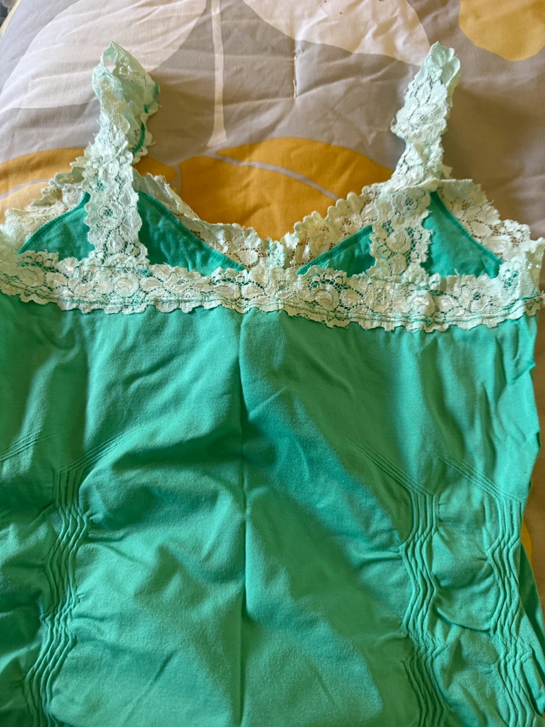 Kismet Women's Lace Trim Tank Top 🥕 - photo 5