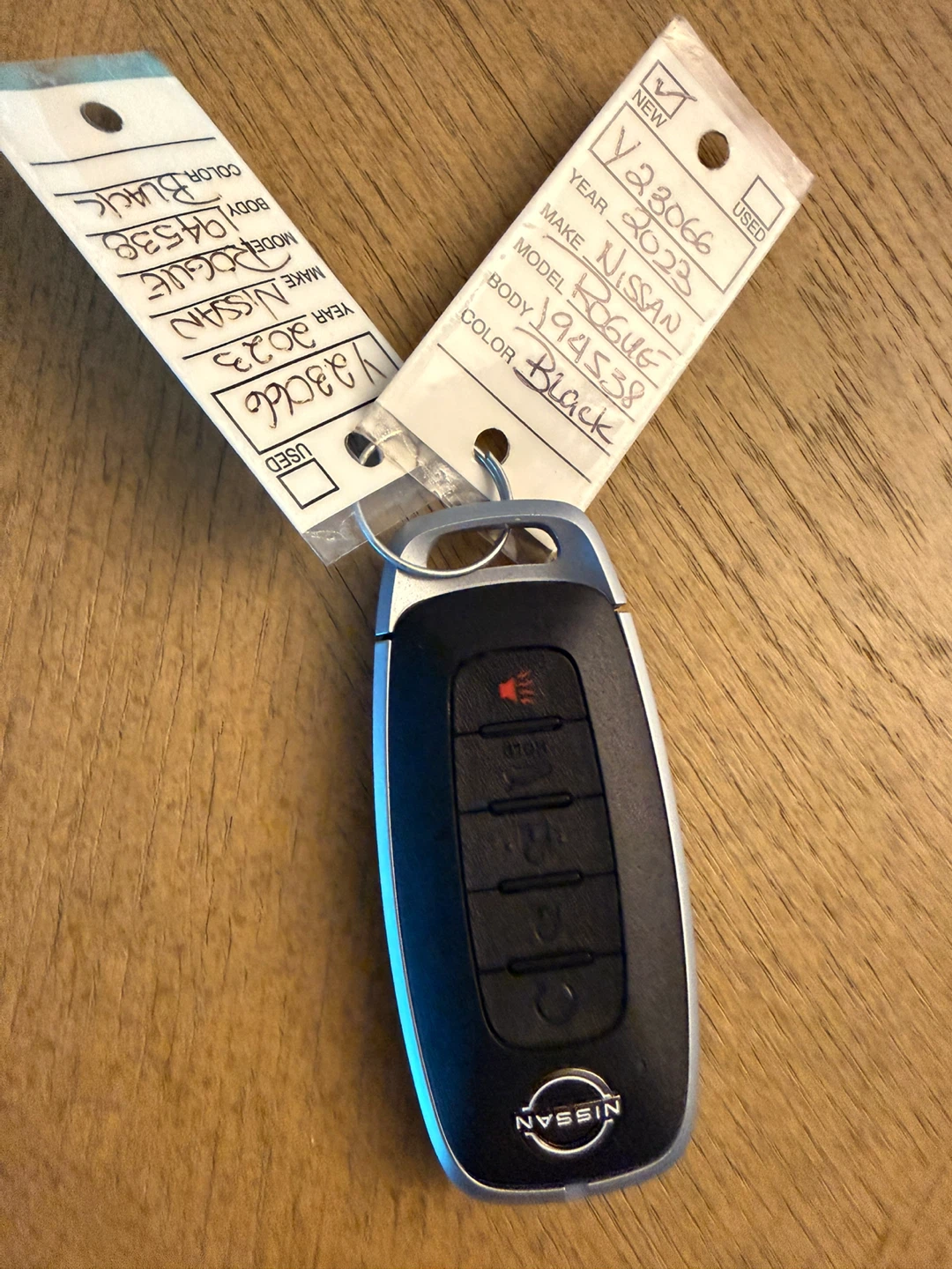 Nissan Rogue Key Fob 2023 Black