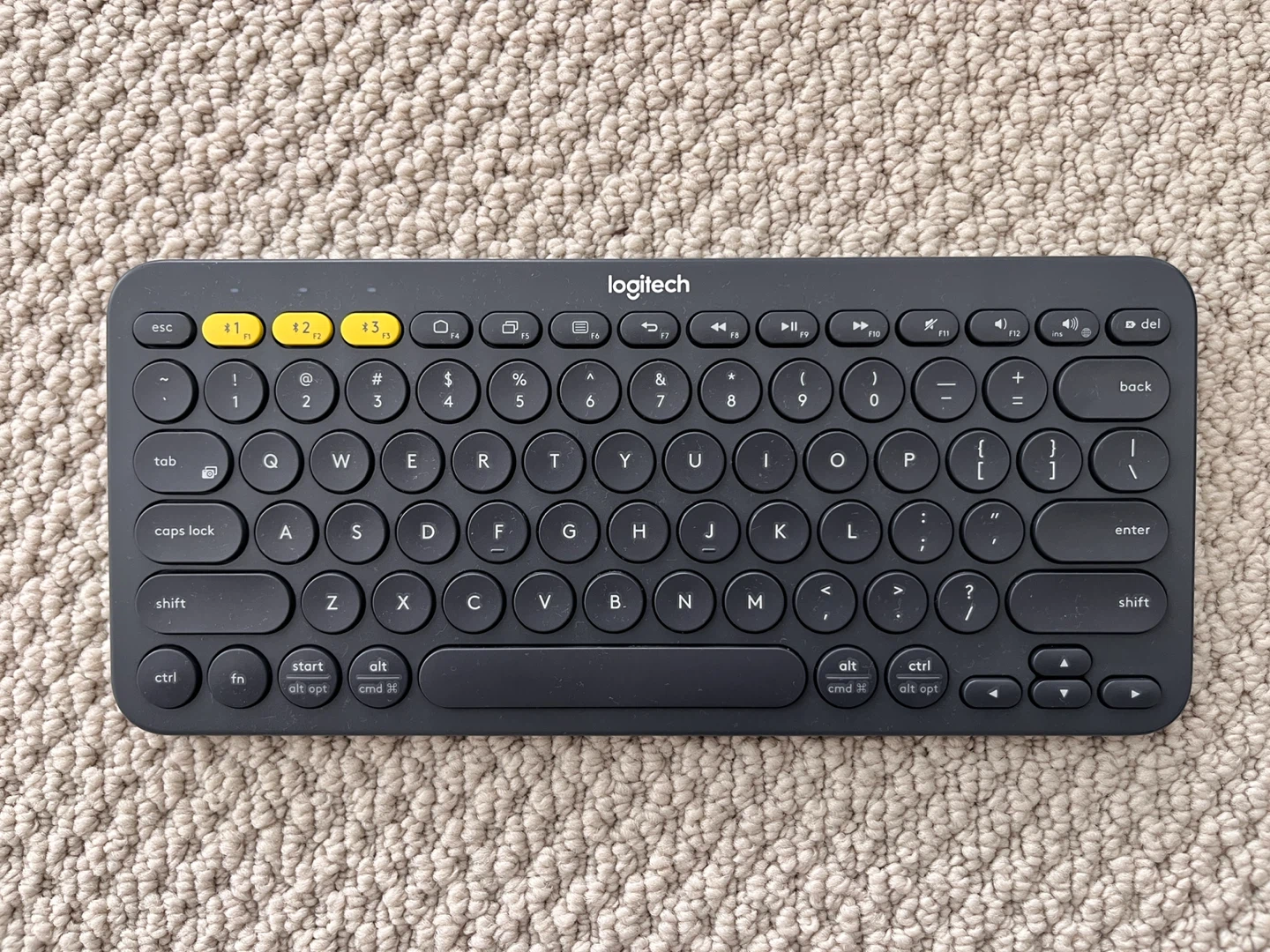 Logitech K380 wireless keyboard
