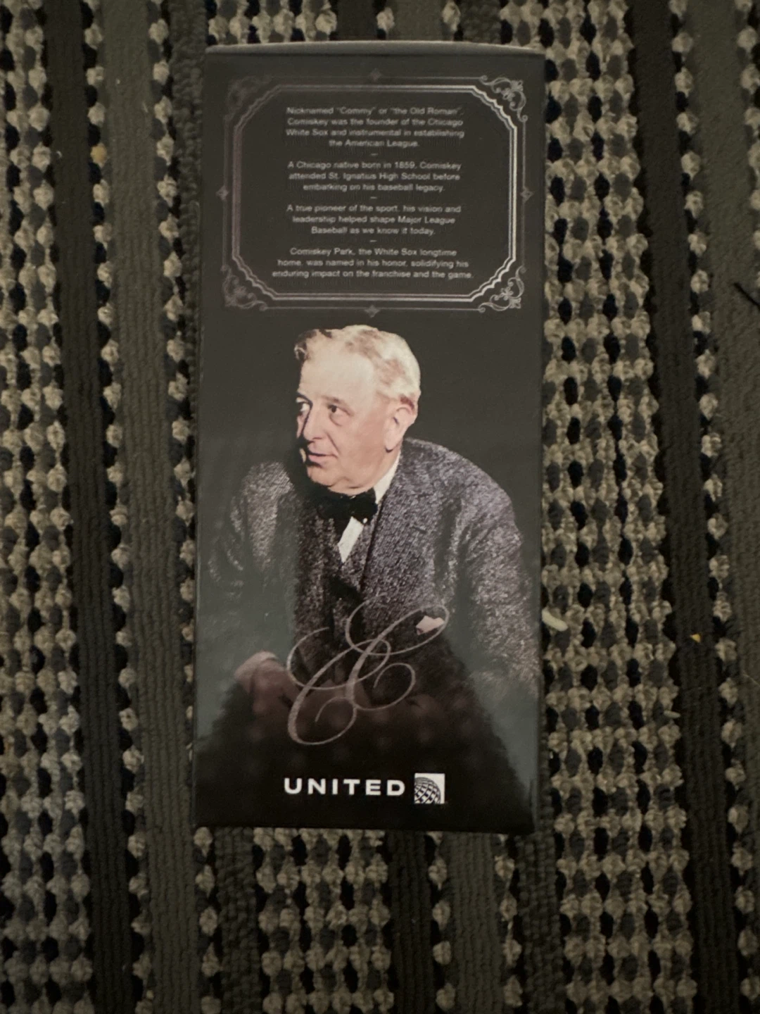 Charles Comiskey Bobblehead - - photo 2