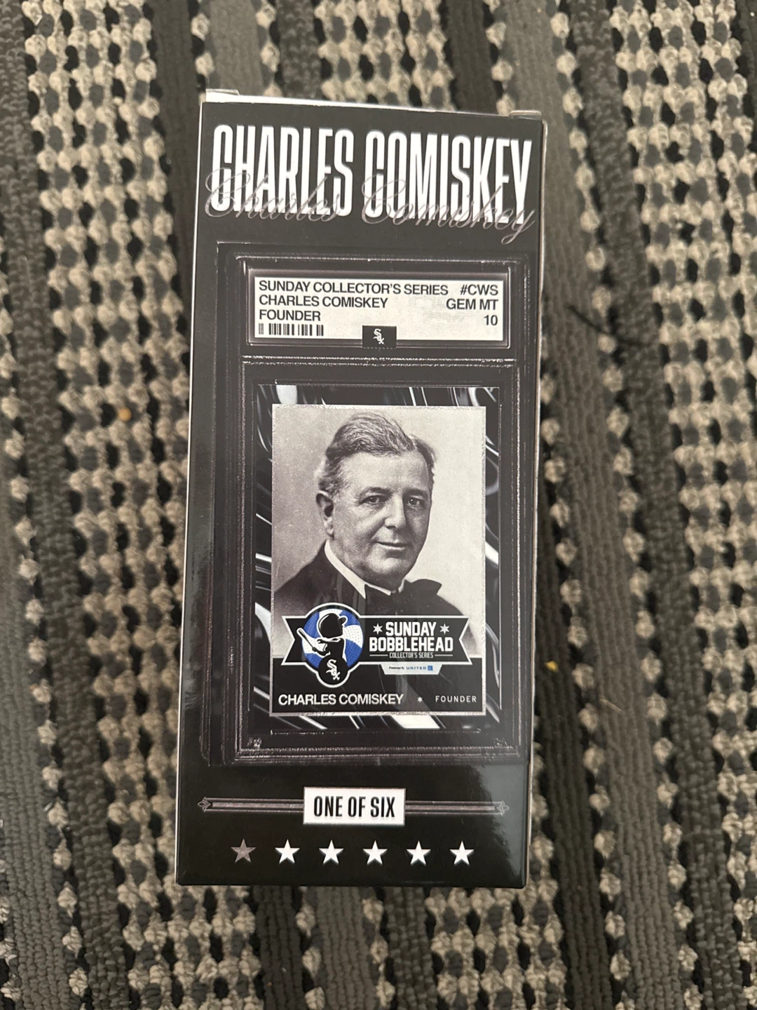 Charles Comiskey Bobblehead - - photo 3