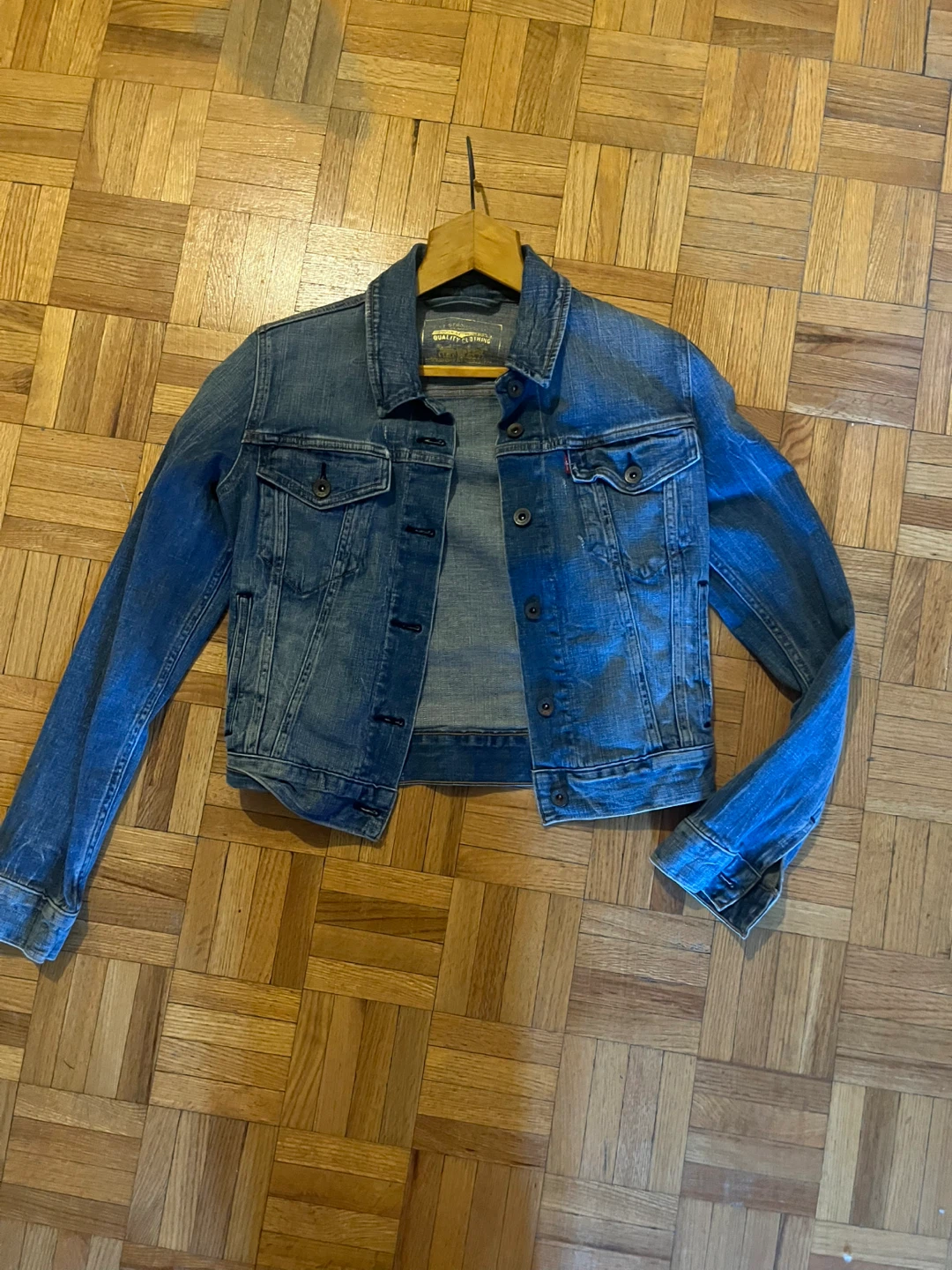 Levi's Denim Jacket women’s small light acid wash