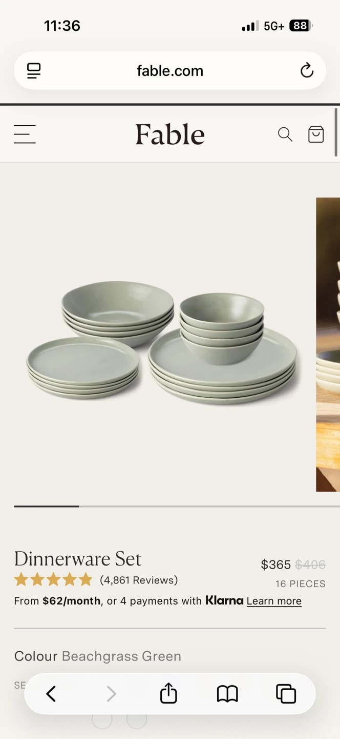 Fable dishes