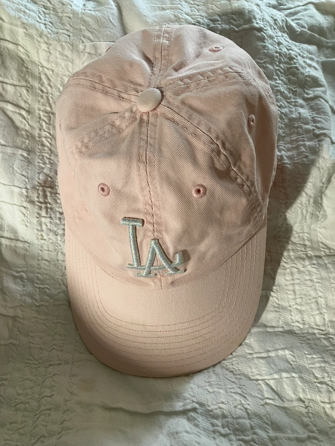 Pink LA Dodgers Baseball Cap