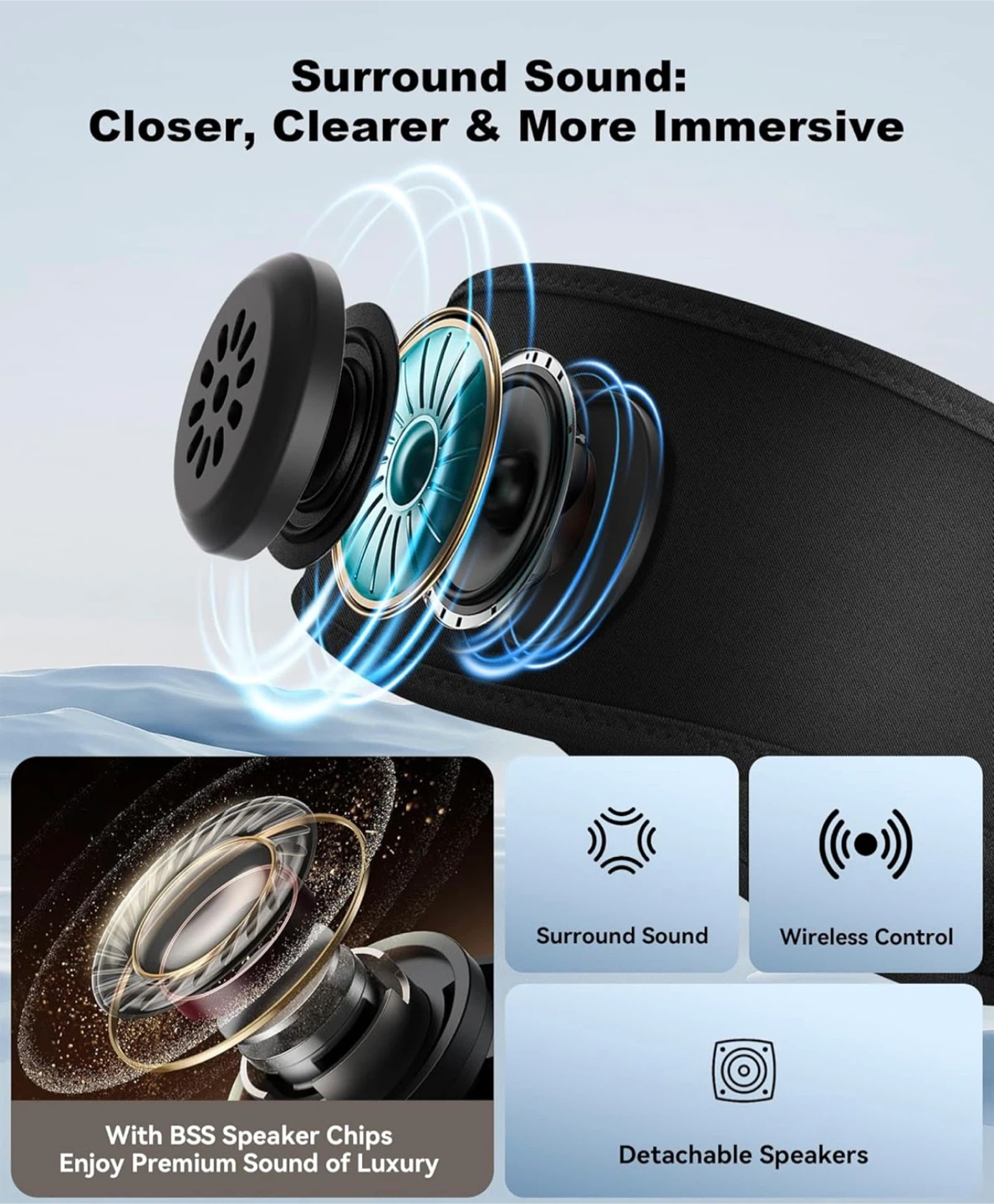 MusiCozy Sleep Headband with Bluetooth Speakers - photo 5