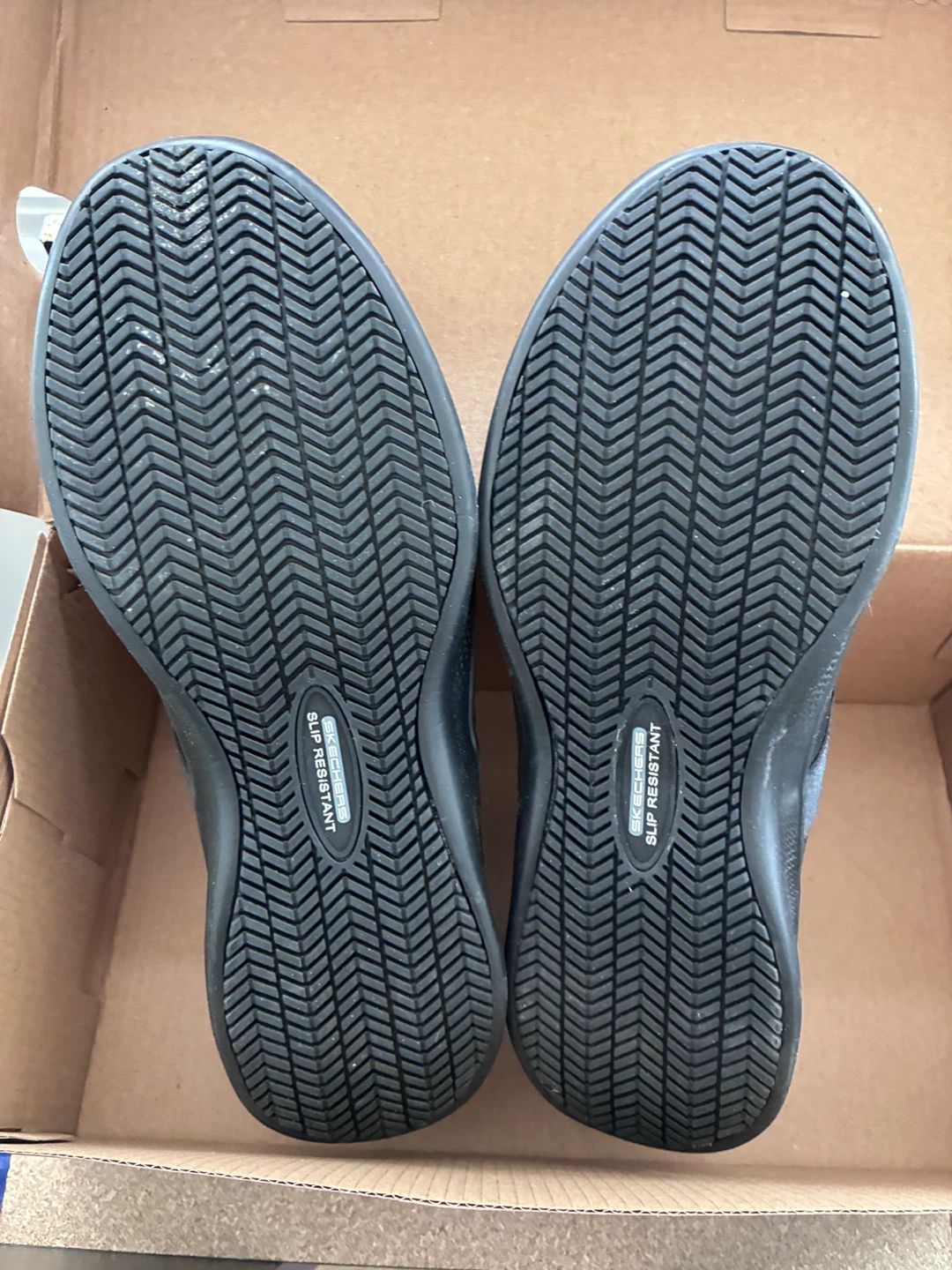 Skechers Work Slip Resistant Memory Foam Shoes Black - photo 2