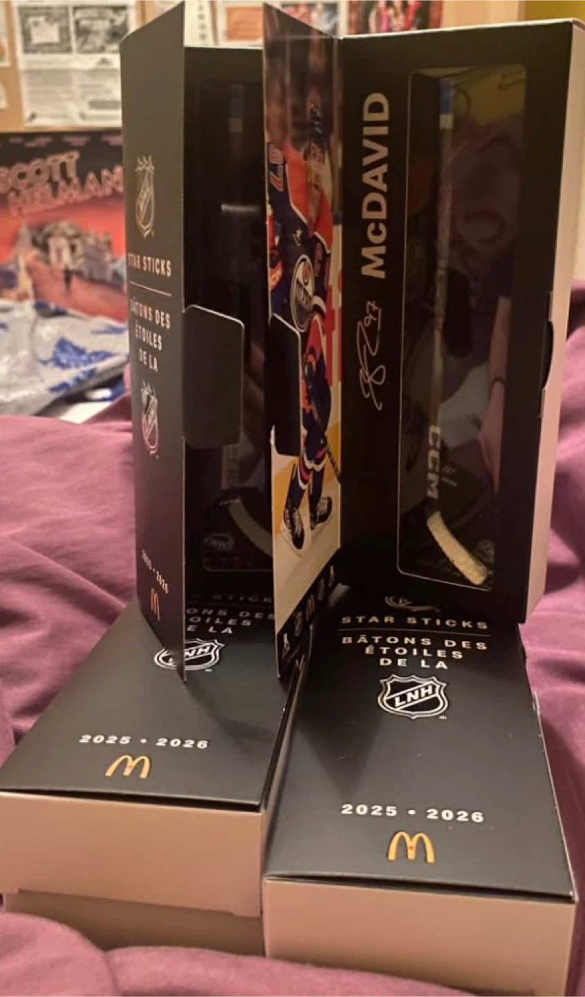 McDavid NHL Star Sticks