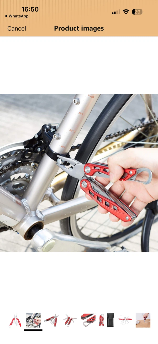 8-in-1 Multitool Safety Lock with Nylon Sheath - photo 4