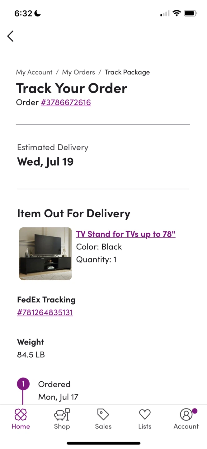 Black TV Stand for TVs up to 78" - photo 4
