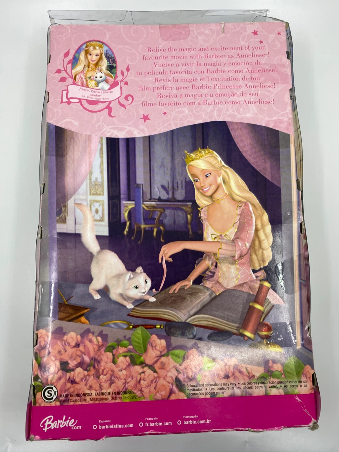 Barbie The Princess And The Pauper Anneliese Doll Mattel 2007 - photo 2