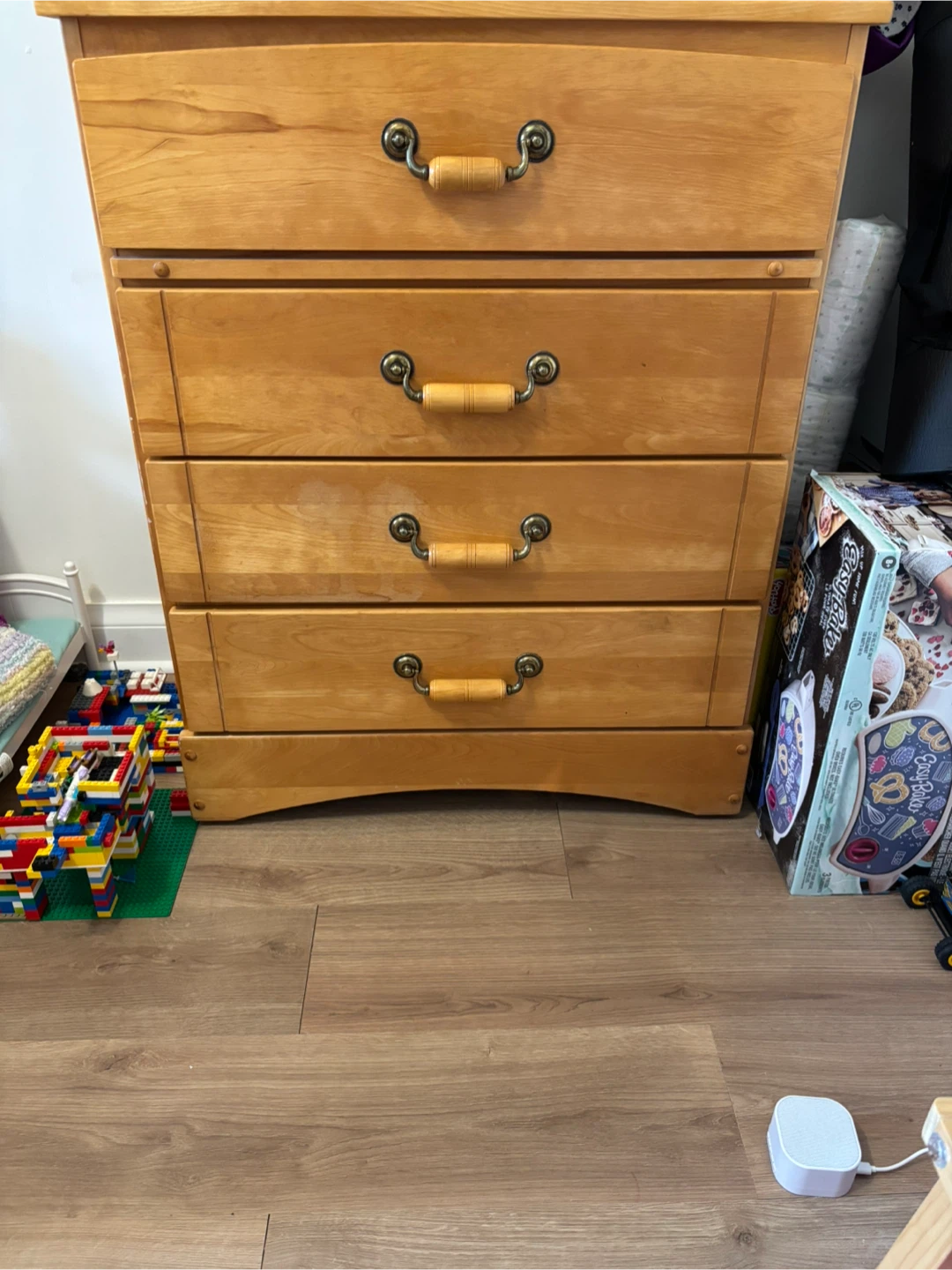 Solid wood twin size bedroom set for kids or teenagers - photo 4